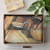 "Travel-Themed Tissue Splendor: Adventure Awaits" Seidenpapier (Geschenk)
