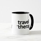 Travel Therapy Mug | Travel Mug  Tasse (VorderseiteRechts)
