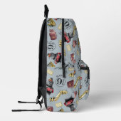 Travel To HOGWARTS™ Pattern Bedruckter Rucksack (Links)
