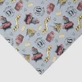 Travel To HOGWARTS™ Pattern Seidenpapier (Ausschnitt)