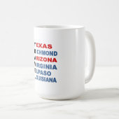 TRAVEL USA KAFFEETASSE (VorderseiteRechts)