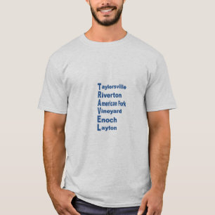 TRAVEL UTAH Mann-T-Shirt T-Shirt