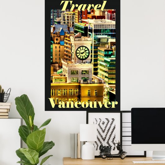 Travel Vancouver, BC, Canada Poster (Heimbüro)