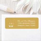 Travel Wedding Airplane Aviation Return Address  (Insitu)