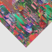 Travel World Abstrakt City Gebäude Skyline Seidenpapier (Ausschnitt)