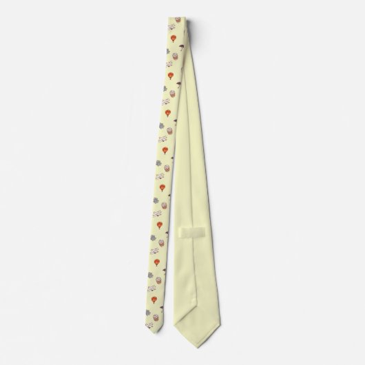 Travelaholic Krawatte (Rückseite)