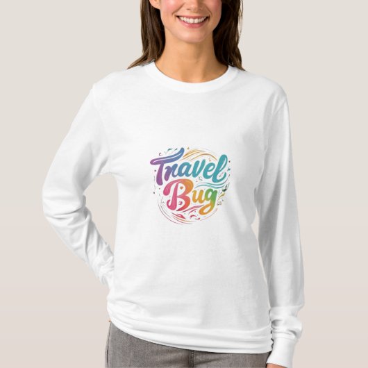 TravelBug: Wanderlust Edition T-Shirt (Vorderseite)