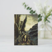 Traveler Poet von Gustave Moreau Postkarte (Stehend Vorderseite)