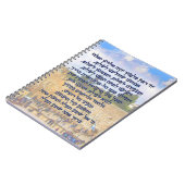 Traveler’s Prayer on Hebrew Tefilat HaDerech Notizblock (Linke Seite)