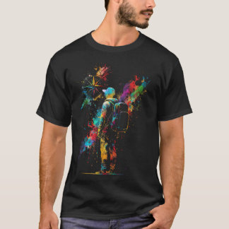 Traveler Splash Traveler Perpetual Traveler Compas T-Shirt