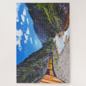 Traveling on the Vintage Train Puzzle (Vertikal)