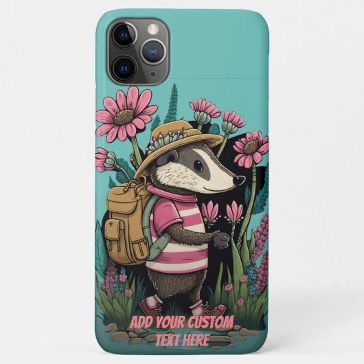 Traveller Badger für Wildblume - Cotcharcore Case-Mate iPhone Hülle (Rückseite)