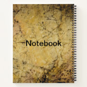 Travelling Artist: Sketching Spiralnotebook Notizblock (Rückseite)