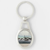 travelog_3 Metall Schlüsselanhänger (Vorderseite)