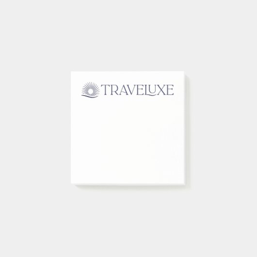 Traveluxe-Logo Post-it Klebezettel (Vorderseite)