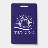 Traveluxe Value Gepäckanhänger ✈️ Ausweis (Vorderseite)