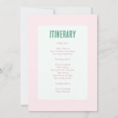 Traverse City Cloud Wine Junggeselinnen-Abschied Einladung (Rückseite)