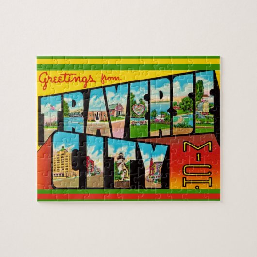 Traverse City Michigan 8x10 Puzzle (Horizontal)