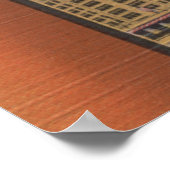 Traverse City, Michigan - Große Briefmarkenszenen Poster (Ecke)