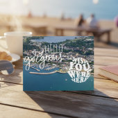 Traverse City Michigan Hello Gorgeous Postkarte