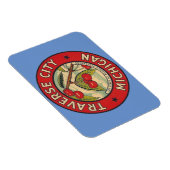 Traverse City, Michigan Magnet (Rechte Seite)