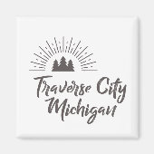 TRAVERSE CITY MICHIGAN MAGNET (Vorne)
