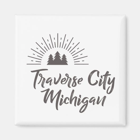 TRAVERSE CITY MICHIGAN MAGNET (Vorne)