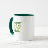 Traverse City West High School Kaffee Tasse (Vorderseite Links)