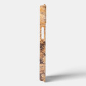 Travertine Stone Phone/iPad Case Individuelle Name (Rückseite / Rechts)