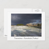 Travertines - Pamukkale (Türkei) Postkarte (Vorne/Hinten)