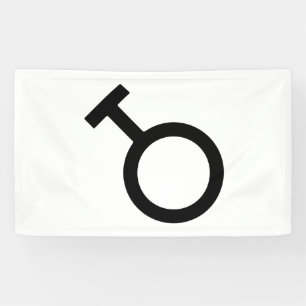 Travesti-Geschlechtssymbol Banner