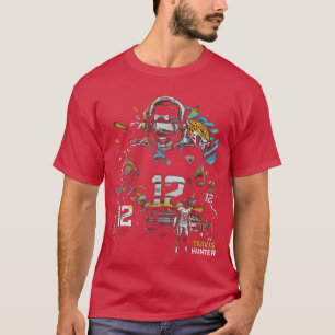 Travis Hunter Jacksonville Flagge Familie T-Shirt