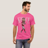 Travis Kelce Kansas City Heart Cartoon T-Shirt (Vorne ganz)