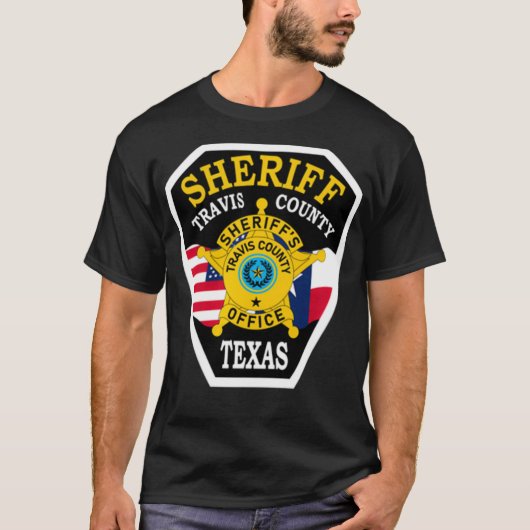 Travis Landkreis Sheriff's Office (TCSO) T-Shirt (Vorderseite)