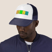 Travis Periodenname Truckerkappe (Beispiel)