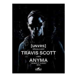 Travis Scott - Anyma - [UNVRS] Poster