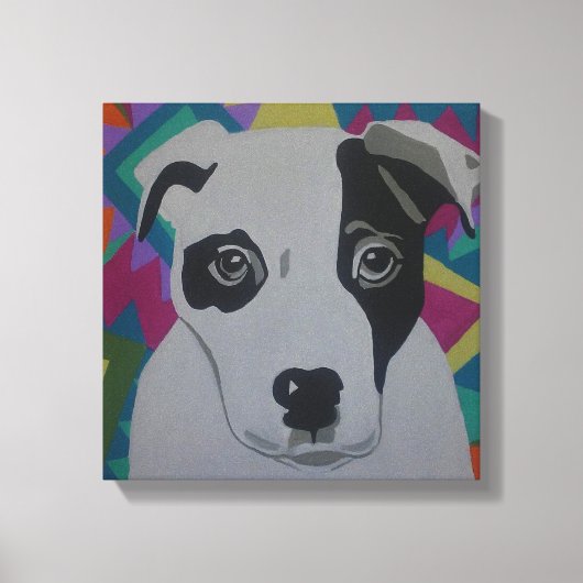 Travis Stretched Canvas Print Leinwanddruck (Vorderseite)