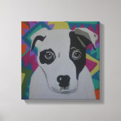 Travis Stretched Canvas Print Leinwanddruck (Vorderseite)