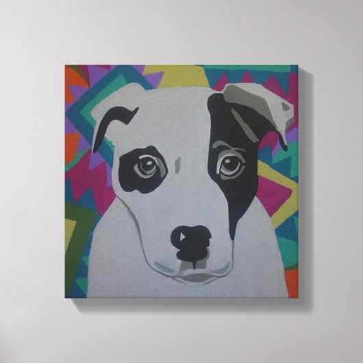 Travis Stretched Canvas Print Leinwanddruck (Vorderseite)