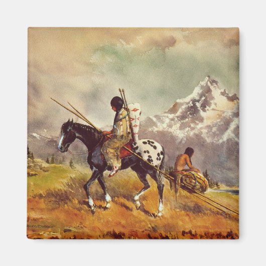 TRAVOIS von SHARON SHARPE Magnet (Vorne)