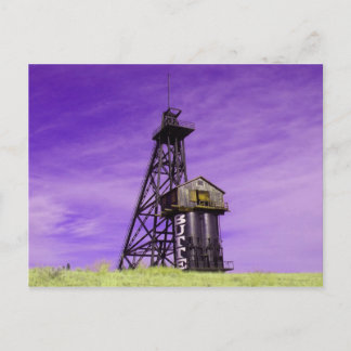 Travona Schachtturm - Butte Montana Postkarte
