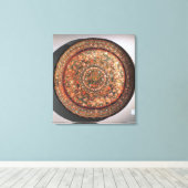 Tray aus dem Michoacan-Stamm Leinwanddruck (Insitu (Holzboden))