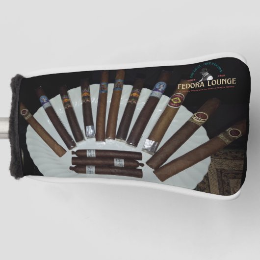 Tray-Cigar  Golf Headcover (Vorderseite)