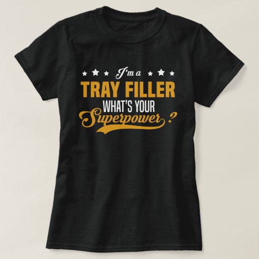 Tray Filler T-Shirt (Design vorne)