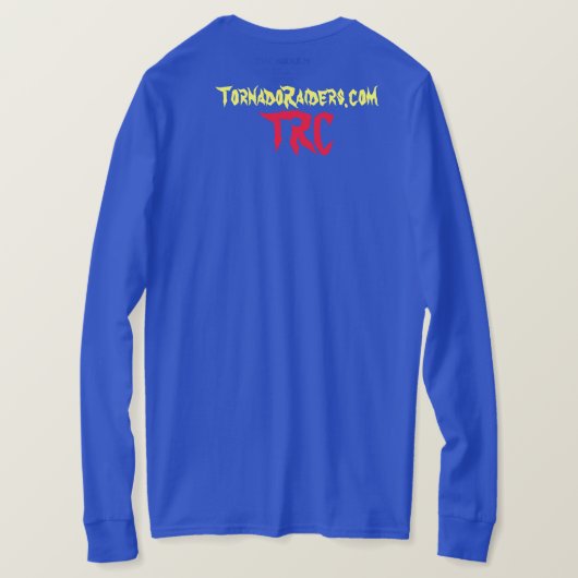 TRC Blue Longsleeve Shirt (Design Rückseite)