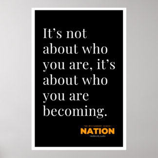 TRC Nation, die Sie werden Poster