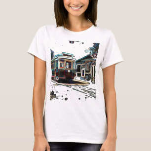 TRC Neon streetcar am Stn Women's Basic T - Shirt
