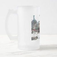 TRC Neon streetcar at stn Große Mattierte Tasse