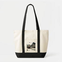 TRC Neon Streetcar auf der "Black Impulse Tote Bag Tragetasche