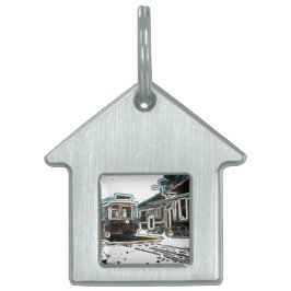 TRC Neon streetcar auf der Gerahmten Haustier-Mark Tiermarke